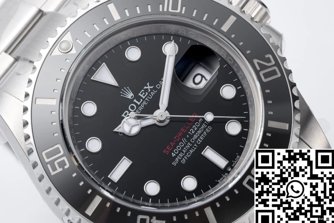 Clean Sea 50TH Anniversary Rolex 126600 2018 Black Dweller Dial Factory 0511
